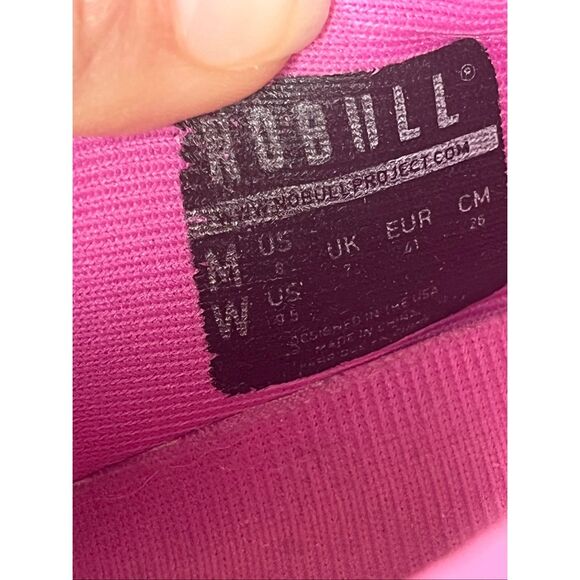 NoBull Low Top Trainer Shoes Pink Athletic Sneaker Womens Size 9.5 - Picture 8 of 8